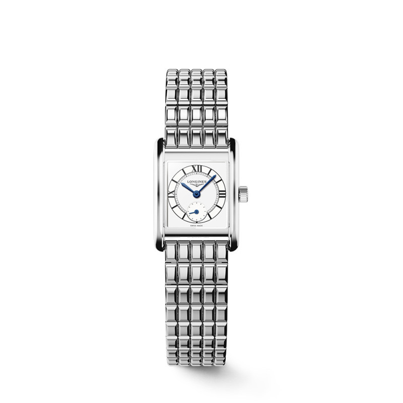 Montre de luxe Longines Mini DolceVita quartz acier cadran silver