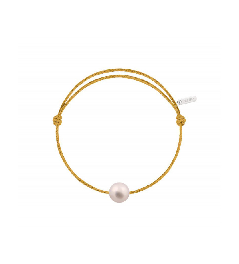 Bracelet Claverin Simply Pearly perle blanche