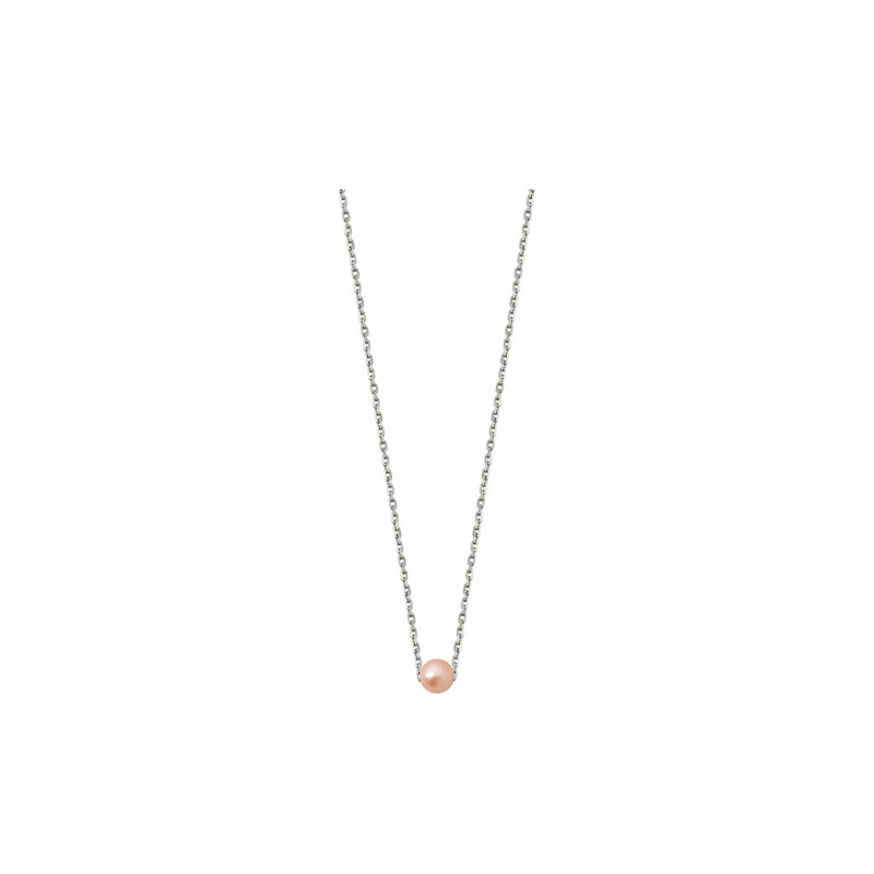 Collier Claverin Simply Mini or blanc perle rose