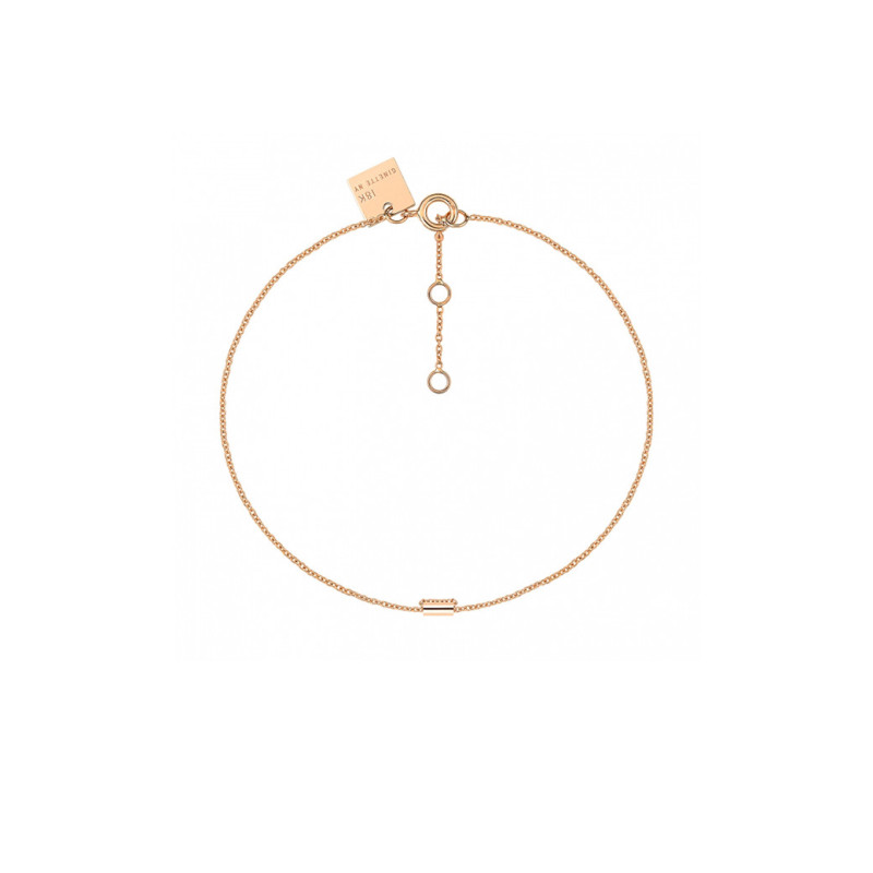 Bracelet Ginette NY Mini Straw or rose