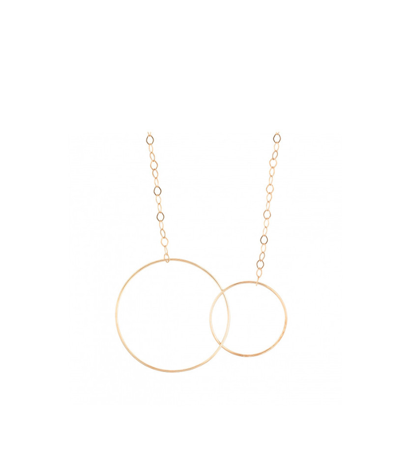 Collier Ginette NY Fusion Necklace or rose