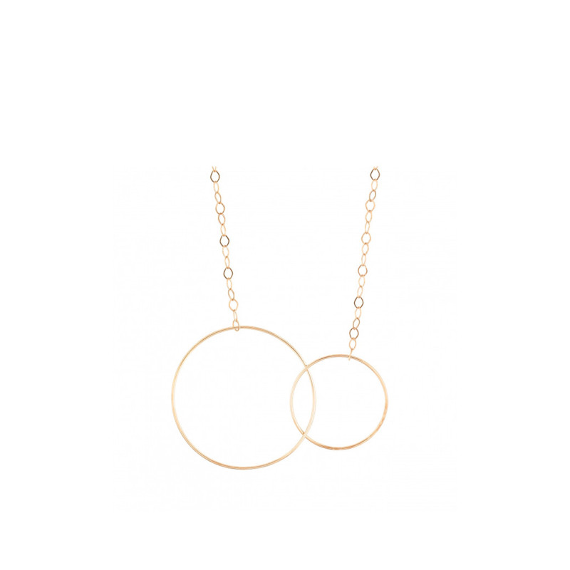 Collier Ginette NY Fusion Necklace or rose