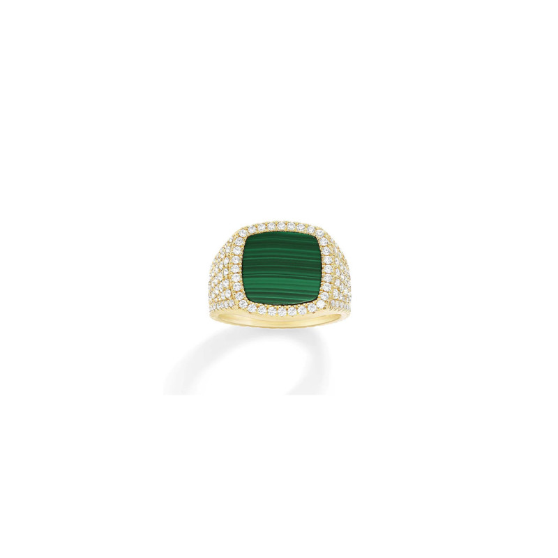 Bague APM Monaco Malachite