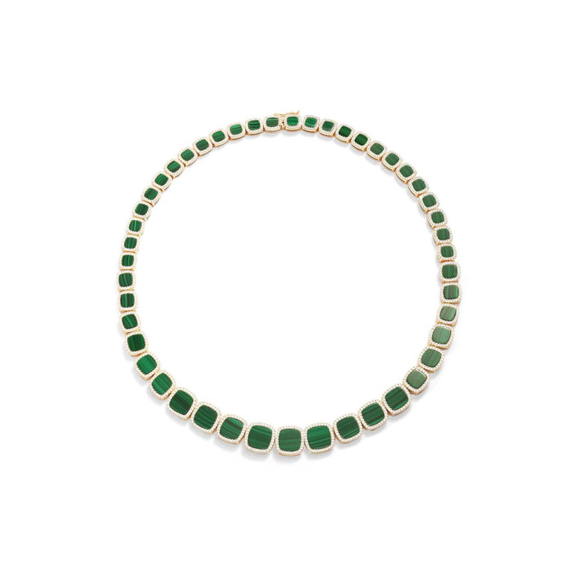 Collier APM Monaco Malachite