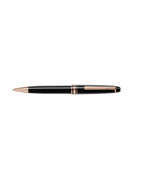 Stylo bille Montblanc Meisterstück doré à l'or rose classique