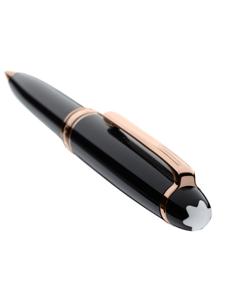 Stylo bille Montblanc Meisterstück doré à l'or rose classique