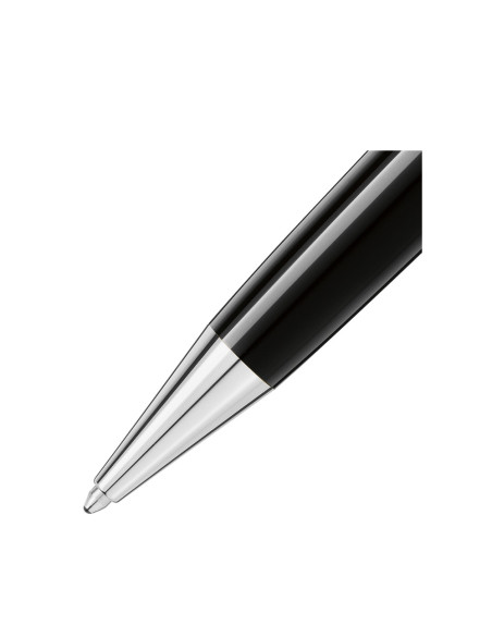 Stylo bille Montblanc Meisterstück Mozart Midsize Platiné