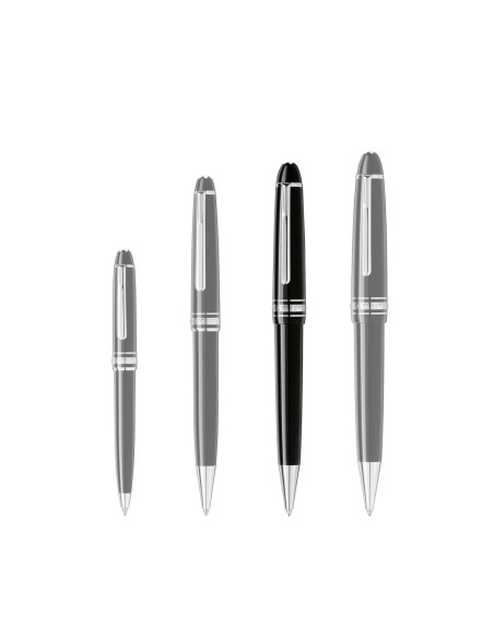 Stylo bille Montblanc Meisterstück Mozart Midsize Platiné