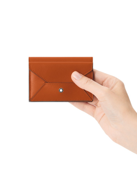 Porte-cartes 4cc Montblanc Soft spicy orange