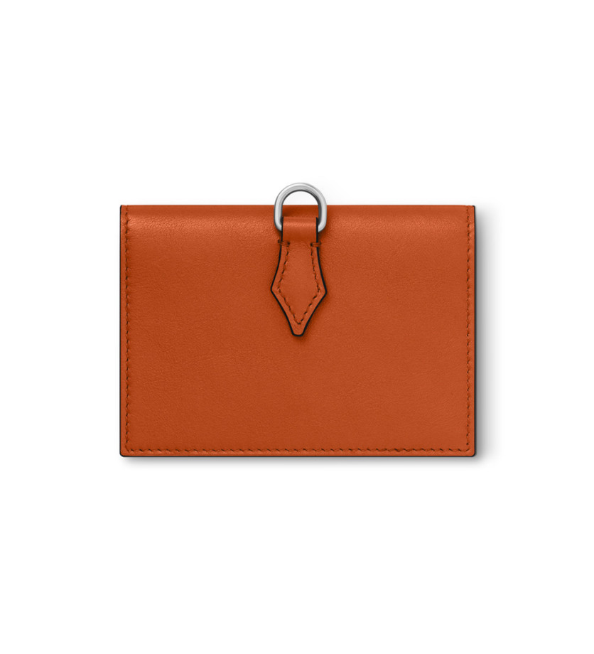 Porte-cartes 4cc Montblanc Soft spicy orange