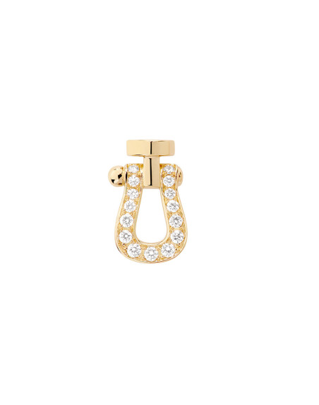 Mono boucle d'oreille Fred Force 10 or jaune diamants