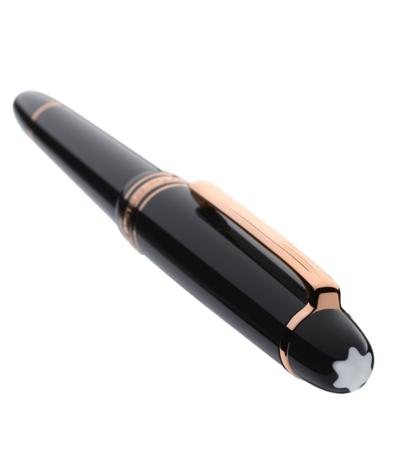 Stylo plume Montblanc Meisterstück doré à l'or rose