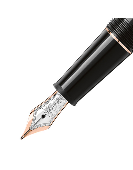 Stylo plume Montblanc Meisterstück doré à l'or rose