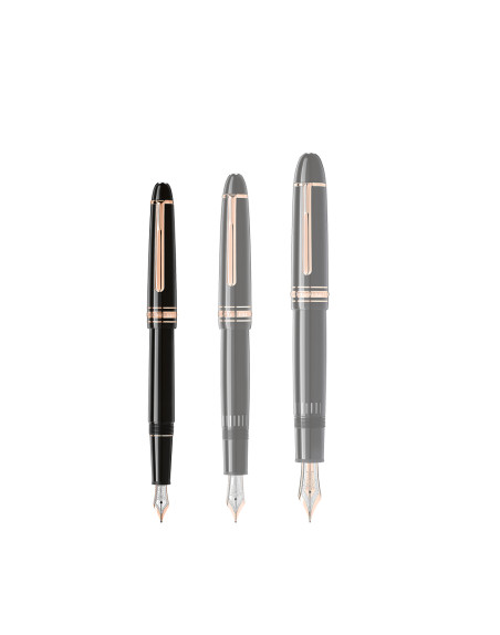 Stylo plume Montblanc Meisterstück doré à l'or rose