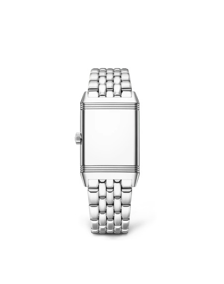 Montre Jaeger-Lecoultre Reverso Classic Monoface Medium manuel cadran argent bracelet acier 40x24 mm