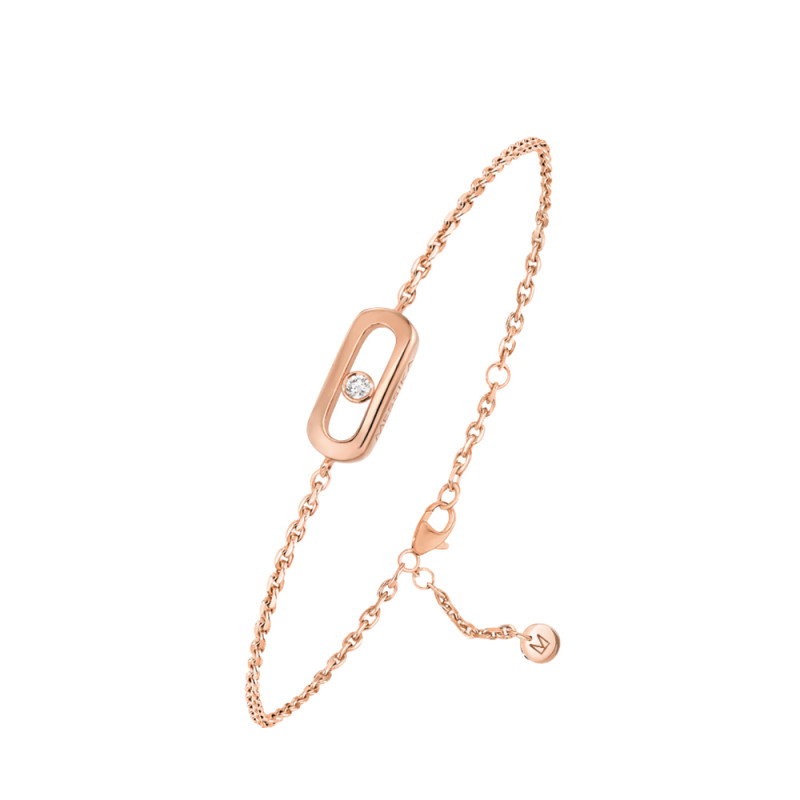 Bracelet Messika CARE(S) enfant or rose diamant