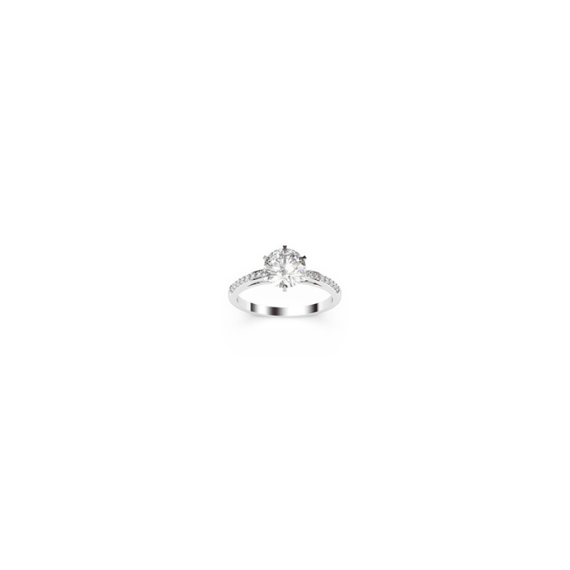 Bague Mademoiselle Frojo or blanc diamants