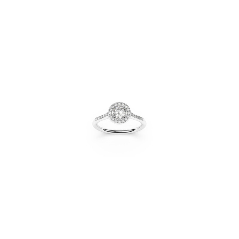 Bague Mademoiselle Frojo or blanc diamants