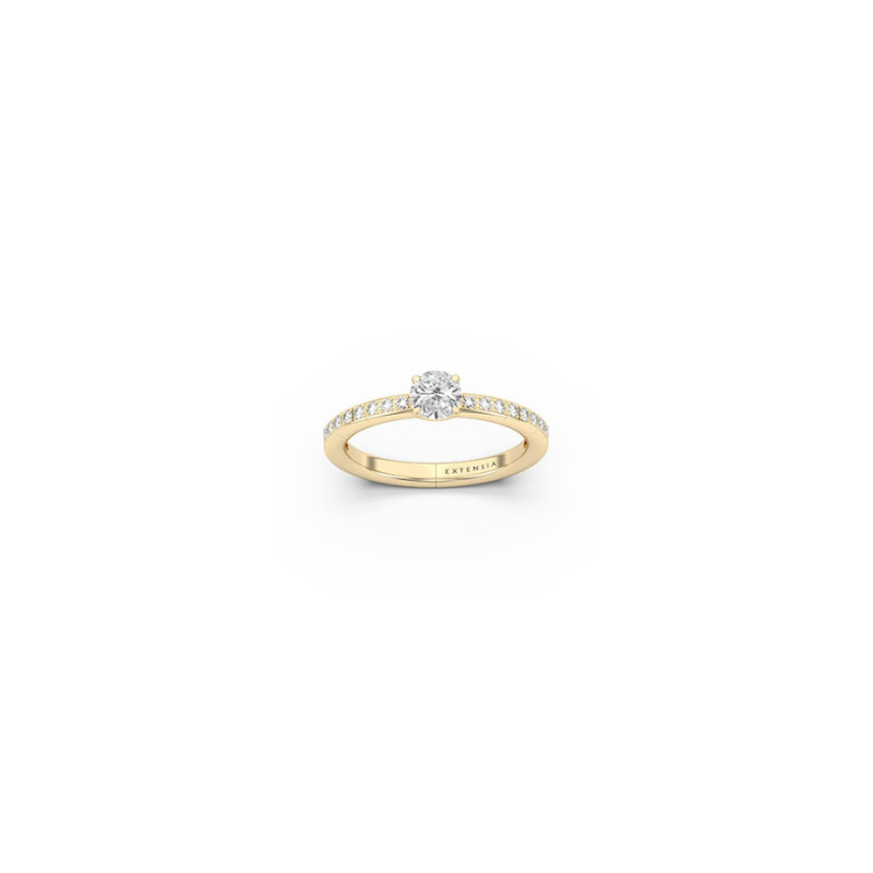 Bague Mademoiselle Frojo or jaune diamants