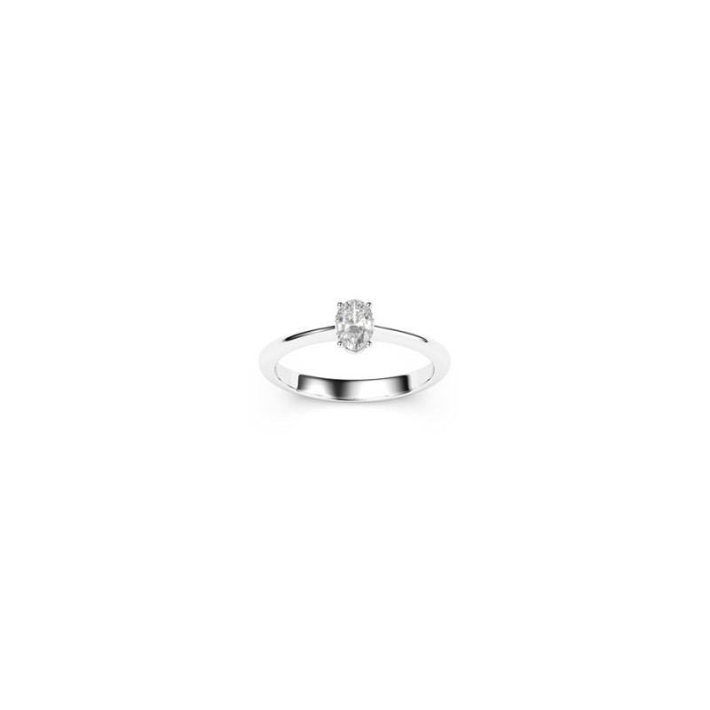 Solitaire Mademoiselle Frojo or blanc diamant