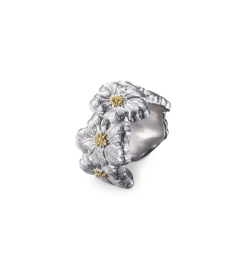 Bague Eternelle Blossoms Gardenia argent et vermeil