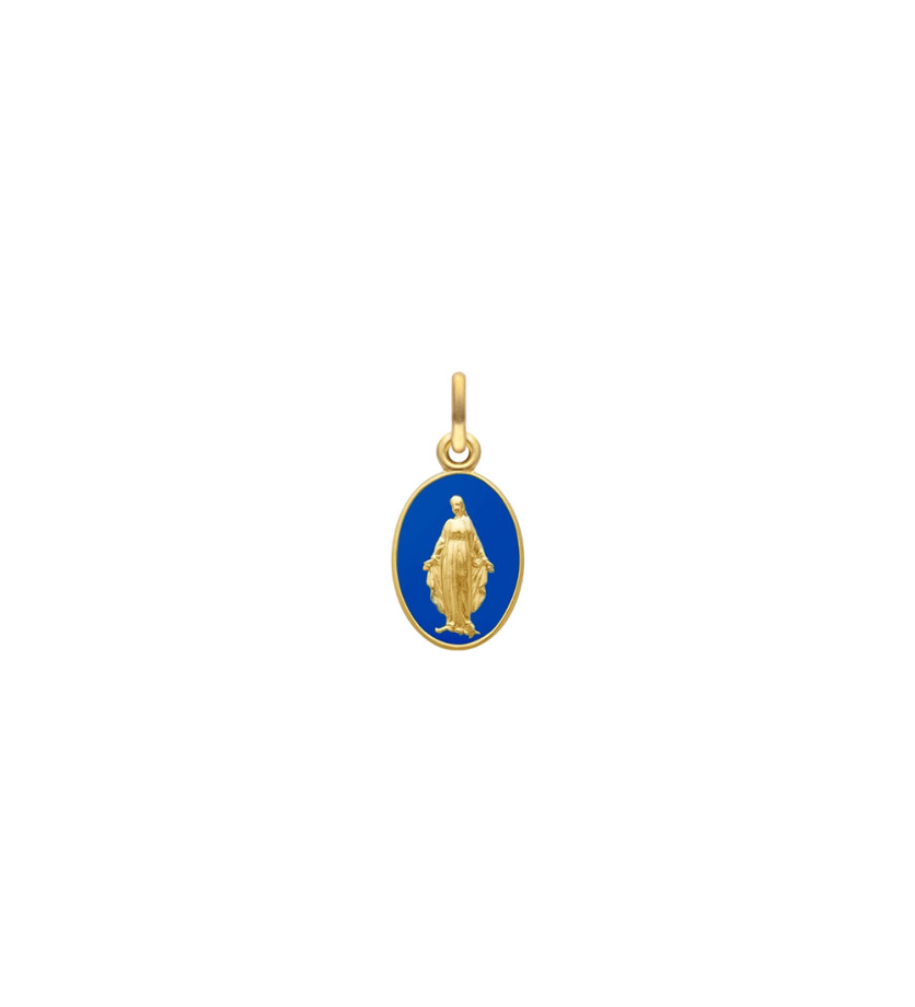 Médaille Miraculeuse Arthus Bertrand bleu roi