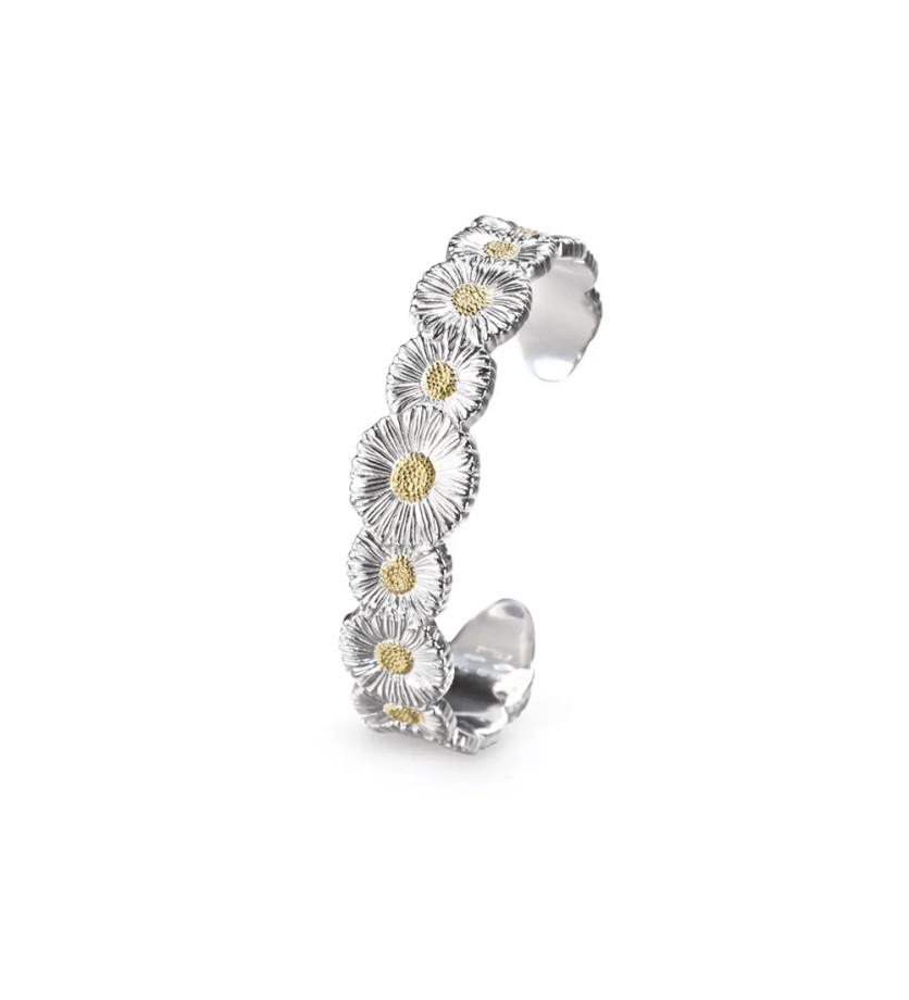 Bracelet Buccellati Blossoms argent et vermeil