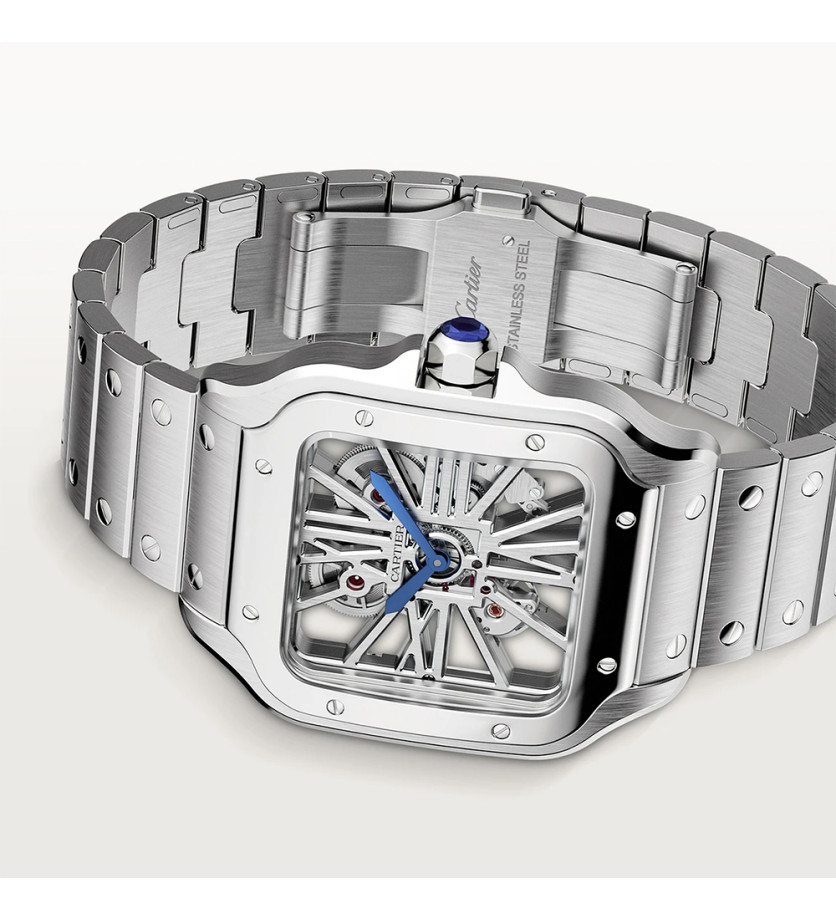 Montre Squelette Santos de Cartier