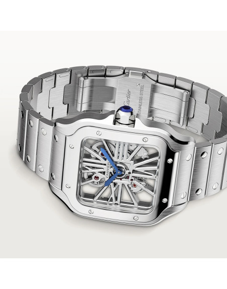 Montre Squelette Santos de Cartier