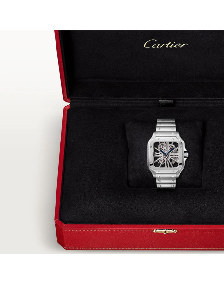 Montre Squelette Santos de Cartier