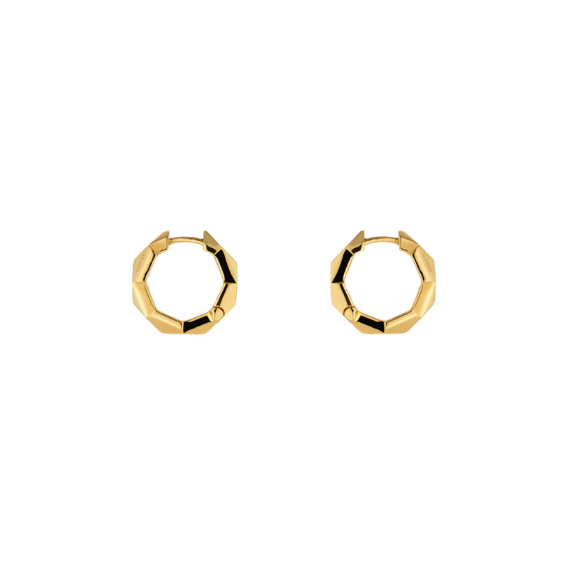 Boucles d'oreilles cloutées Gucci Link To Love