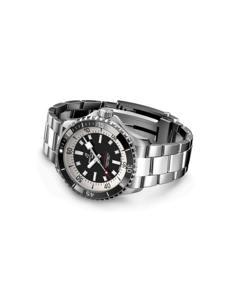 Montre Breitling Superocean automatique cadran noir bracelet acier 42 mm