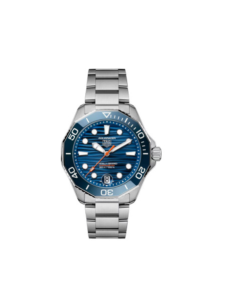 Montre TAG Heuer Aquaracer automatique (cosc) bracelet acier cadran bleu 42mm