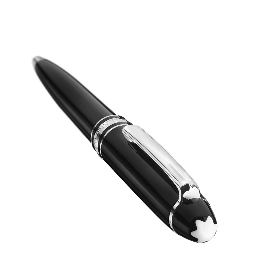 Stylo bille Montblanc Meisterstück Mozart platiné petit modèle