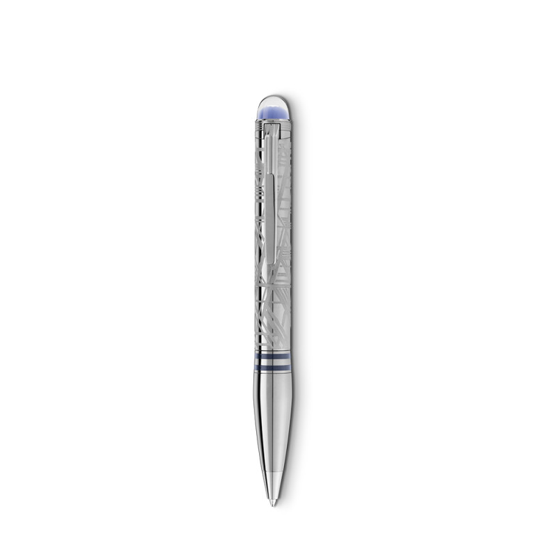 Stylo bille Montblanc StarWalker SpaceBlue métal