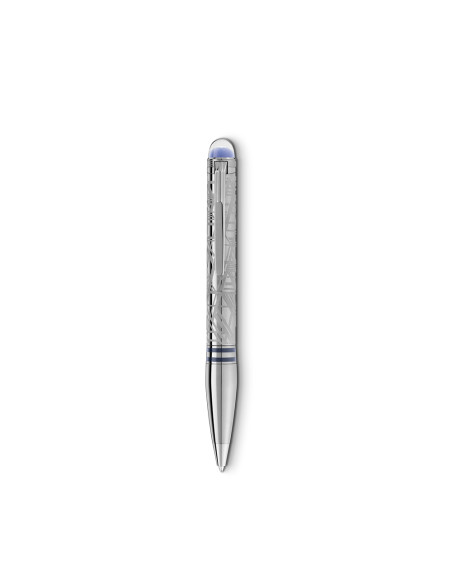 Stylo bille Montblanc StarWalker SpaceBlue métal