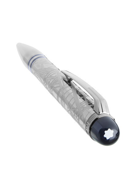 Stylo bille Montblanc StarWalker SpaceBlue métal