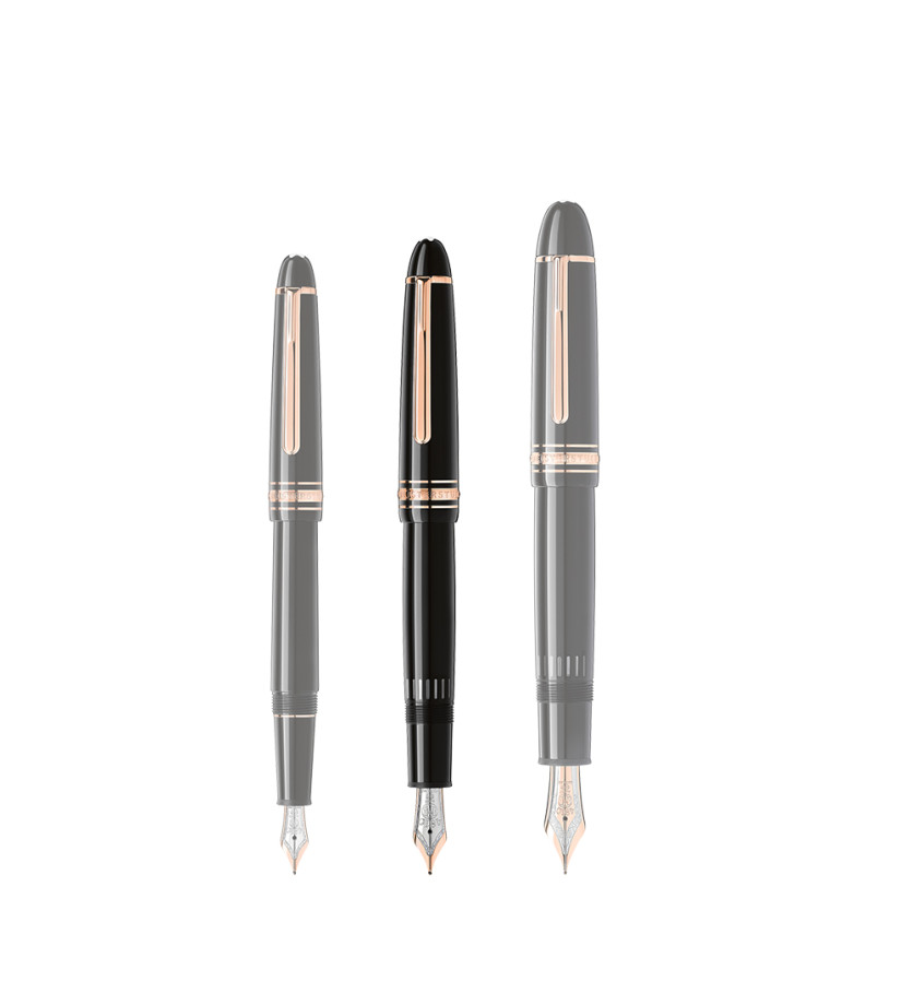 Stylo plume Montblanc Meisterstück LeGrand doré à l'or rose