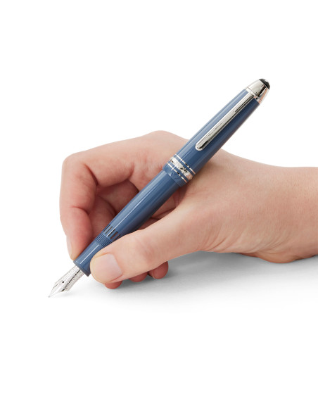 Stylo plume Montblanc Meisterstück Glacier LeGrand Bleu