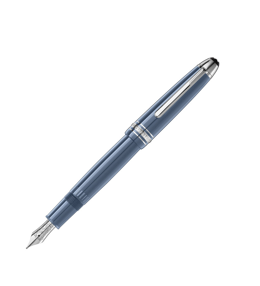 Stylo plume Montblanc Meisterstück Glacier LeGrand Bleu