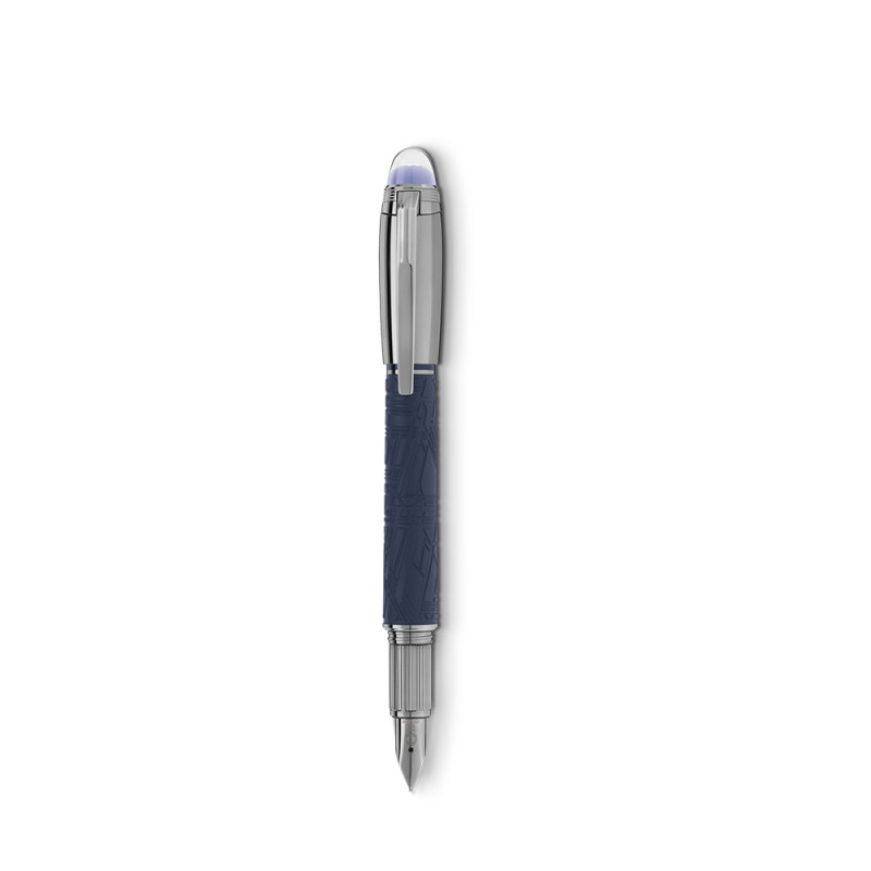 Stylo plume Montblanc Starwalker SpaceBlue doué