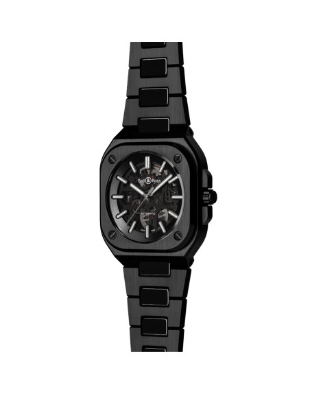 Montre Bell & Ross BR 05 Skeleton Black Ceramic automatique cadran noir bracelet céramique noir 41 mm