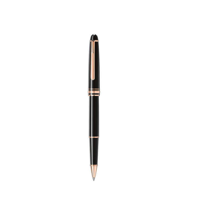 Rollerball Montblanc Meisterstück doré à l'or rose classique