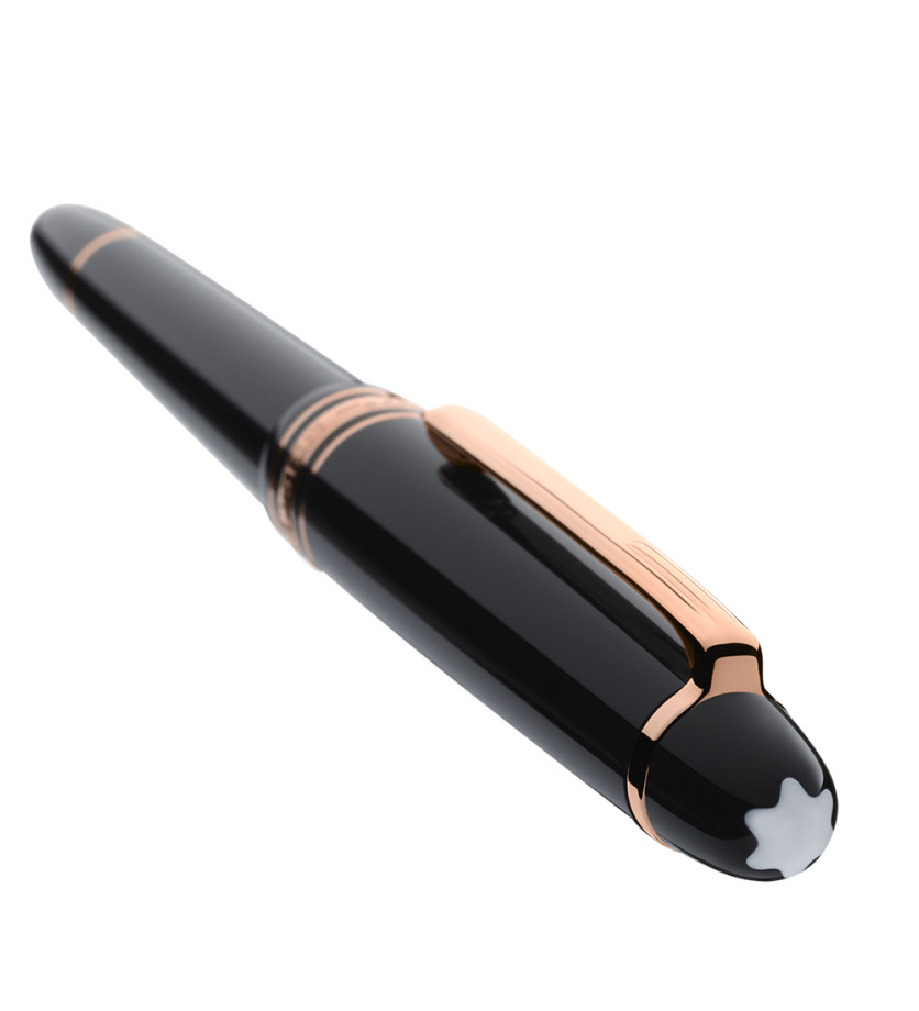 Rollerball Montblanc Meisterstück doré à l'or rose classique