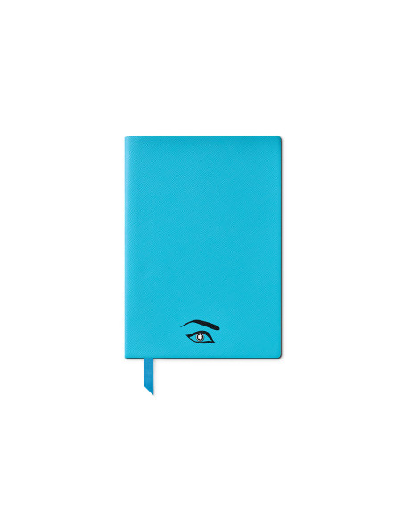 Carnet 146 Montblanc Muses Marias Callas bleu ligné petit format