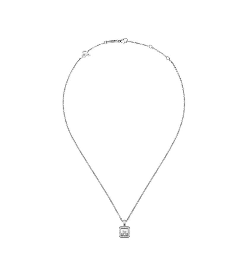 Pendentif Chopard Happy Diamonds Icons or blanc diamants