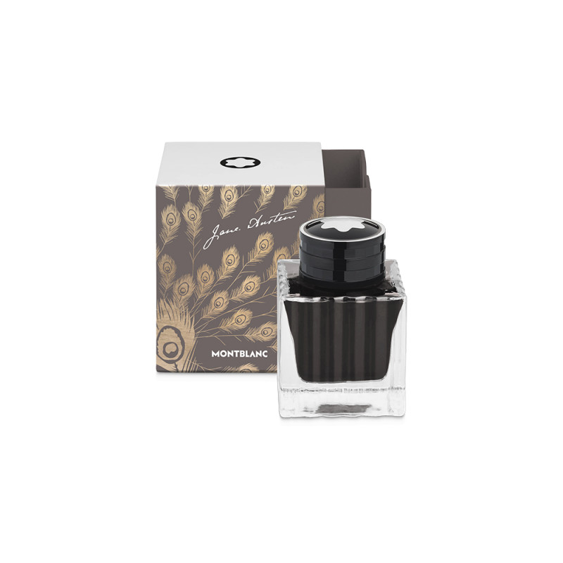 Flacon d'encre Montblanc Writers Edition Hommage à Jane Austen, Terre d'ombre - 50 ML